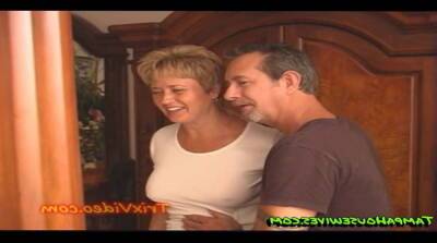 Mom and StepDad Fuck the Babysitter Together on freereelz.com