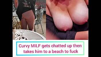 Curvy Mom Has Too Much Wine, Loses Her Friends In Posh Bar Then Gets Chatted Up By Perverted Teen. He Takes Her To The Beach And Records Himself Fucking Her Without Her Even Knowing. on freereelz.com