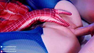 Sexy Mary Jane fucks in Spiderman costume - MollyRedWolf - Mary jane on freereelz.com