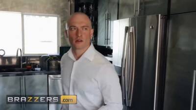 (Angela White) trusses (zach crazy) up steals his diamonds but then she notices his big boner - brazzers on freereelz.com