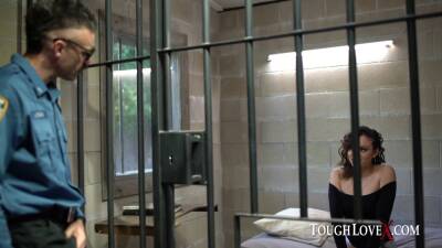 Latina Liv Wild fucks her way out of jail on freereelz.com