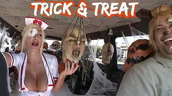 BANGBROS - Halloween Special With Puma Swede On The Bang Bus #FBF on freereelz.com