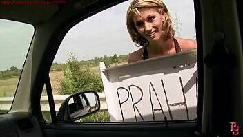 Street predators series. Hitchhiker girl in trouble. Starring: Amanda Wamp. on freereelz.com