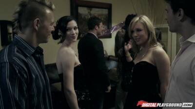 Kayden Kross and Manuel Ferrara enjoy rampant sex after party on freereelz.com