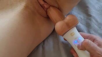 Thrusting Dildo gives my Stepdaughter amazing Orgasm, Bestvibe toys on freereelz.com