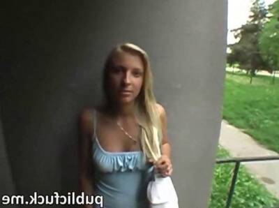 Lovely honey one night stand in public on freereelz.com