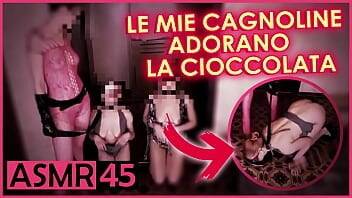 Le mie Cagnoline Adorano la Cioccolata - Italiana Dialoghi ASMR on freereelz.com