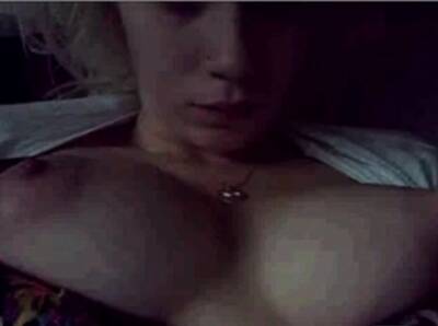 Sexy girl at phone with pretty nipples - Russia on freereelz.com