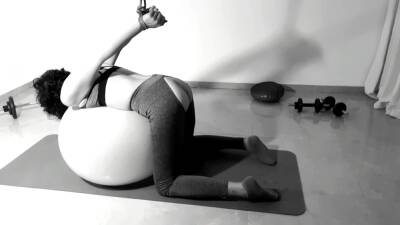 Tober Day 12: Yoga Kink - Tied Up And Fucked On Her Yoga Ball: Bdsmlovers91 on freereelz.com