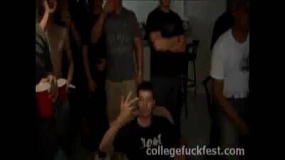 College Men have house party and have some sex shows on freereelz.com