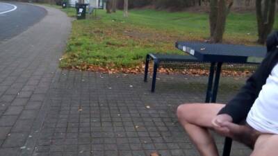 German daddy wanking outdoor - Germany on freereelz.com