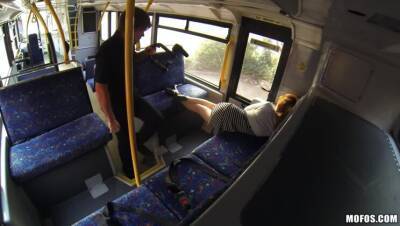 British Hottie on the Bus - Britain - Madrid - mofos on freereelz.com