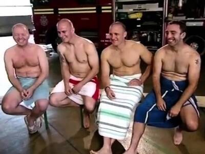 Bombeiros fazendo exame nos testiculos on freereelz.com