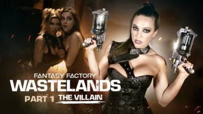 GIRLSWAY Thirsty Huntress Banged The Busty Droids Alexis Fawx And Abigail Mac In The Wastelands on freereelz.com