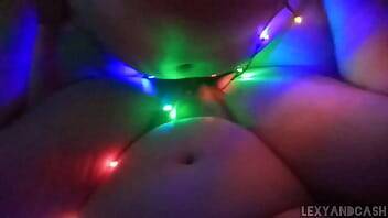 LexyAndCash Fucking In Christmas Lights Part 2 on freereelz.com