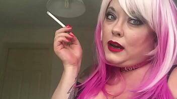 Fat UK Slut Tina Snua Wants Your Cum! - JOI Smoking Fetish - Britain on freereelz.com