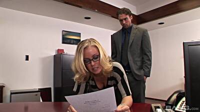 Classic Nicole Aniston - vintage office sex on freereelz.com