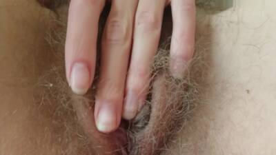 Upclose Clit Orgasm Playing With Hairy Pussy Kate Coconut on freereelz.com