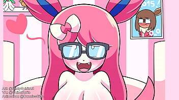 Nerdy Javi - Anthro Sylveon on freereelz.com