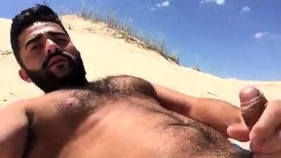 Str8 summer in greece - jerk on the beach on freereelz.com