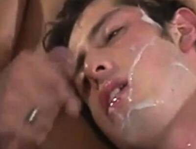 Twink cum pig nice facial on freereelz.com