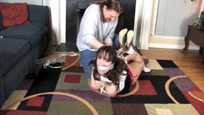 Bbw Babysitter In Strict Bondage - Angelique Kithos on freereelz.com