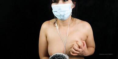 Masked Asmr Porn Topless Vibrator Video on freereelz.com