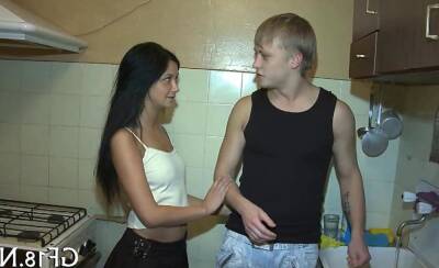 Mesmerizing Russian teen makes her boyfriend a cuckold - Russia on freereelz.com