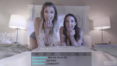 Needy bitches share the most insane cam shag on freereelz.com