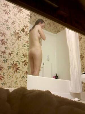 Kasey shower voyeur spy on freereelz.com