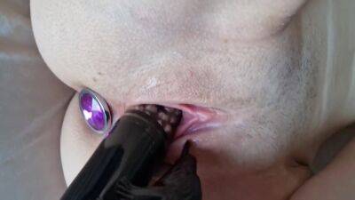 Dildoing My All Holes With My New Sextoys Until Orgasm- Extreme Close Up 10 Min on freereelz.com