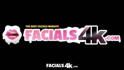 FACIAL4K Multiple Cum Explosion Facials All Over Friendly Neighbor on freereelz.com