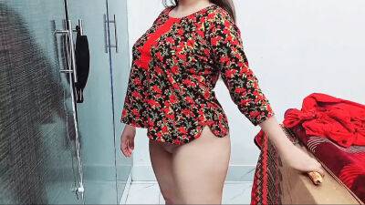 Rabia Bhabhi Does Striptease Home Alone. Teasing Her Boyfriend With Banana, Moaning And Sex Talk In Hindi on freereelz.com