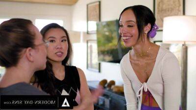 Straight Asian Teen Seduced By Flirty Ebony Lesbian - Alexis tae on freereelz.com