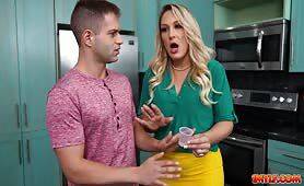 Charley bang stepson Nicky to get preggy on freereelz.com