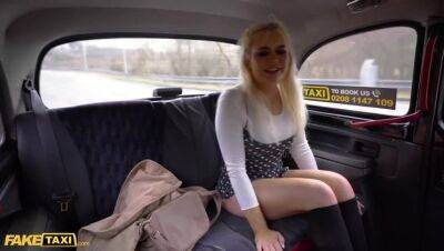 Fake Taxi Blonde Brit Gina Varney Fucked by Euro Cabbie - Britain on freereelz.com