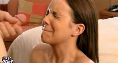 Hottest Homemade cums facial compilation on freereelz.com