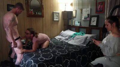 Her Teen Friend Stayed The Night To Watch Her Get Fucked[full Video] on freereelz.com