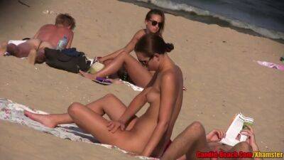 Sexy Naturist Couples Beach Voyeur Hidden Web Cam HD Movie on freereelz.com