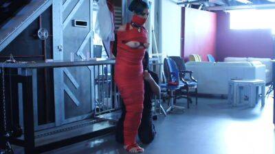 Inescapably Bound And Gagged - Loren Chance on freereelz.com