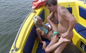 Mature Milf Cheating Wife Fucked On Boat Hubby Best Friend on freereelz.com