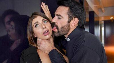 TOUGHLOVEX Ivy Lebelle rough sex with a priest on freereelz.com