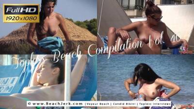 Topless Beach Compilation Vol.40 - BeachJerk on freereelz.com