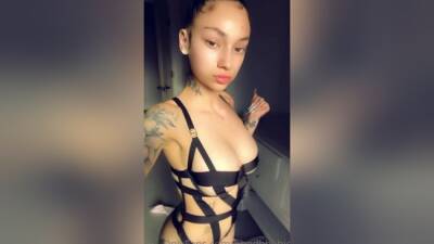 Bhad Bhabie Topless Thong Straps Bikini Video Leaked on freereelz.com