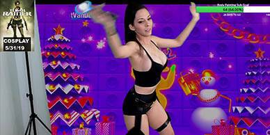 Twitch Thot Katvandermeer Huge Milkers Just Dance Clip on freereelz.com