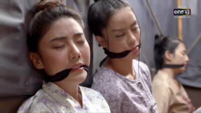 Three Thai Women Cleave Gagged - Thailand on freereelz.com