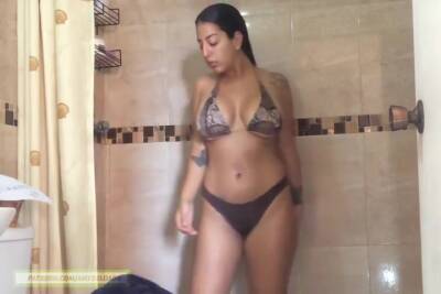 Amy Delgado Bikini Shower Exclusive Patreon Video on freereelz.com