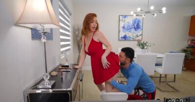 Reverse dick riding supreme by a hot redhead in her 20s on freereelz.com