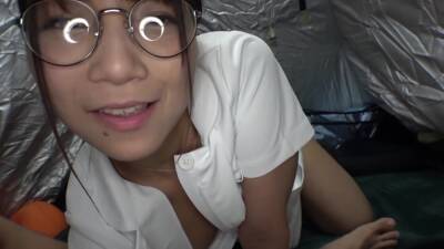 Slutty girl who likes to blame for glasses - Japan on freereelz.com