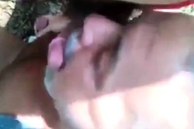 Daddy bear sucking cock in forest on freereelz.com